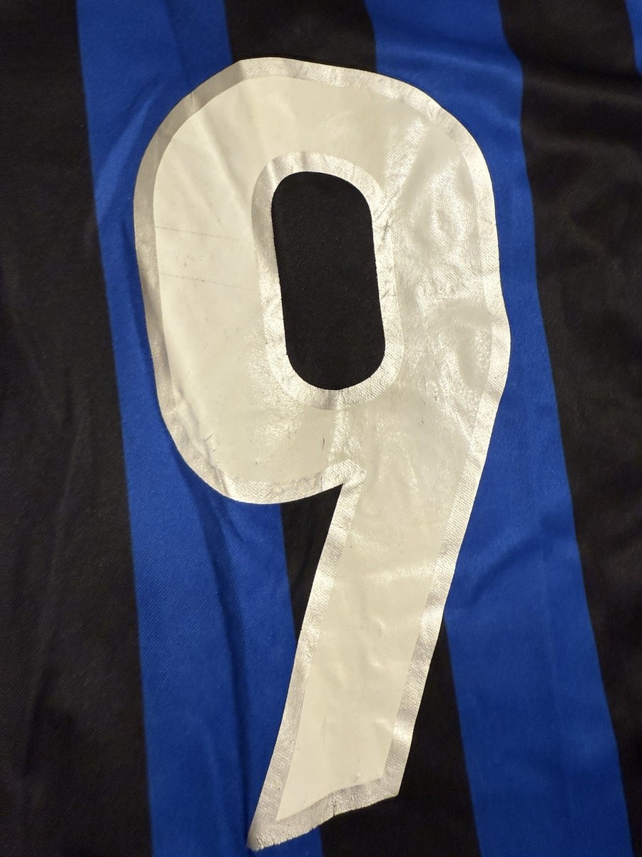 Vintage Nike 1998-99 Inter Milan Ronaldo R9 Soccer Jersey Original