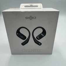 Shokz OpenFit Open-Ear Bluetooth True Wireless Earbuds - Black (T910-ST-BK-US)
