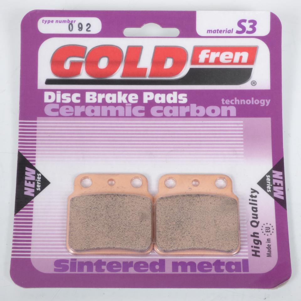 Plaquette de frein arrière Gold Fren Suzuki 400 Lt-Z Quadsport 2003-2016 AR