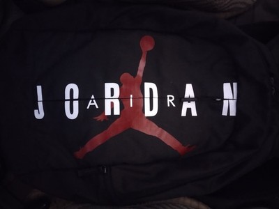 Nike Air Jordan Jumpman Backpack Split Pack Adjustable Black 9A0318-023 Large