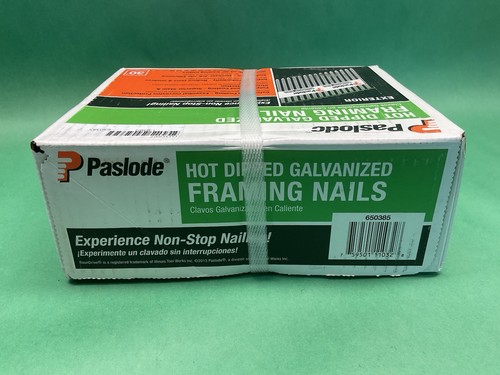 2.000PK Clavos para Enmarcar Paslode 650385, HDG 30 Grados Cabeza Redonda 3" x .120 SELLADOS - Imagen 3 de 4