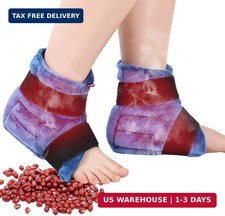 Ankle Foot Warmers for Feet Heating Pads Microwavable Heated Slippers