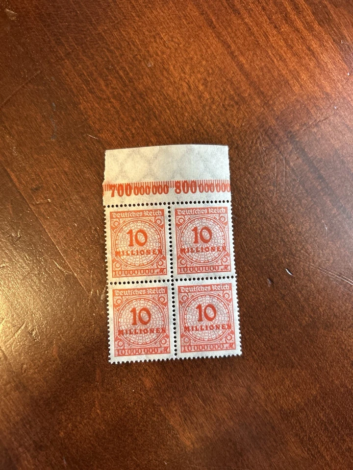 Germany Stamp Deutsches Reich 10 Millionen Mark 1923 - Image 2 of 3