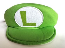 Super Mario Bros Luigi Green Cosplay Costume Hat Cap