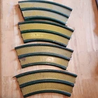 4 sections of 1930’s Tin Marx Streamline Speedway Racing Set Track