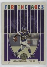 2022 Panini Legacy For the Ages Adrian Peterson #FA-7 13px
