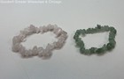 Artisan Aventurine & Rose Quartz Beaded Stretchy Bracelets 28.4g — photo 1
