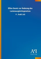 Elftes Gesetz Zur ÄNderung Des Lastenausgleichsgesetzes Antiphon Verlag