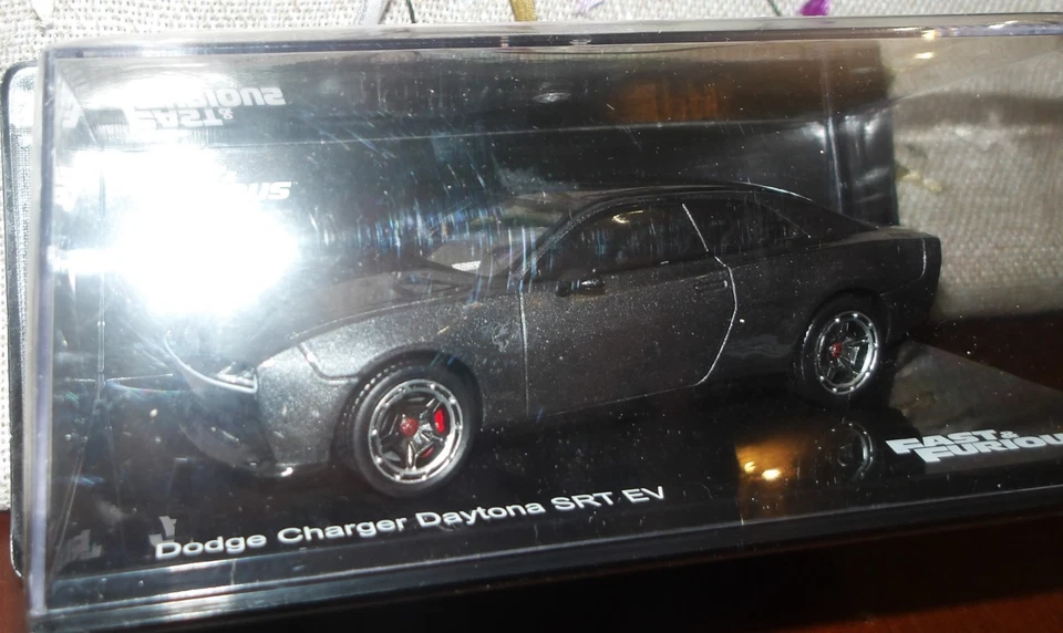 Fast & Furious Altaya 1/43  N°123 DODGE CHARGER DAYTONA 2024 neuf +FASCICU - Photo 2/4