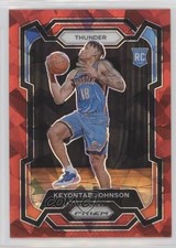 2023-24 Panini Prizm Red Ice Prizm Keyontae Johnson #176 3hd