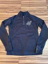 Adidas Notre Dame Fighting Irish shamrock series Pullover 1/4 Zip sz Medium