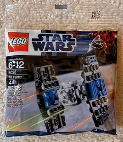 Vintage Lego Star Wars Mini sets 30052, 30056, 30059, and 8028; All New in Bags