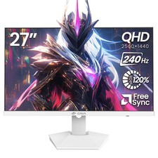 27 240Hz Gaming Monitor, 2k QHD 2560 1440P IPS Screen Computer Monitor, Suppo