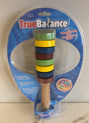 True Balance Handheld Wooden Toy by Excite STEM Coordination Fine Motor Skills