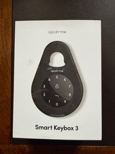 igloohome Keybox 3 Smart Lock Box, Large Key Safe AcceRemotely PIN Bluetooth App