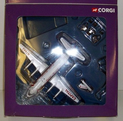 Corgi 1/144 AA30505 Vickers Viscount 700 Capital Airlines N7443