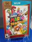 Super Mario 3D World CIB Nintendo Selects - TESTED WORKING Wii U
