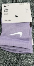 Nike Trail Running Women's 7.5-9/Men's 6-7.5 Ankle Wool Blend Running Socks B7