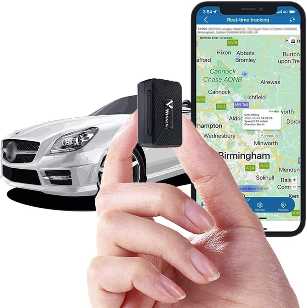 TK913 Localizzatore GPS per Famiglia: Mini Tracker per Auto e Borse