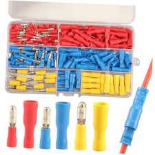 pcs Bullet Connectors Male and Female, Bullet Wire Terminals Crimp Terminal 180