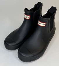 Hunter Original Chelsea Boot, Woman’s Size 6 - Black