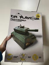 Cardboard Classics Cat Playhouse Tank