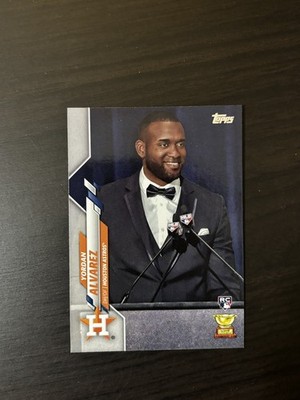 Yordan Alvarez 2020 Topps Update Rookie Image Variation SP #U-300 RC Astros Star