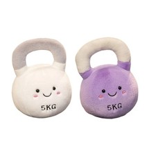 Cute Cartoon Exercise Plush Toy Kettlebell Toy Sensory Gift For Infants Babies