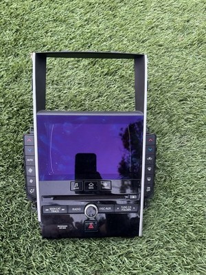 2015 Infiniti Q50 Central Screen And Climate Control OEM