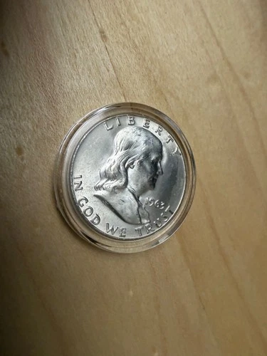 1963 Franklin Half Dollar – BU UNC –90%Silver