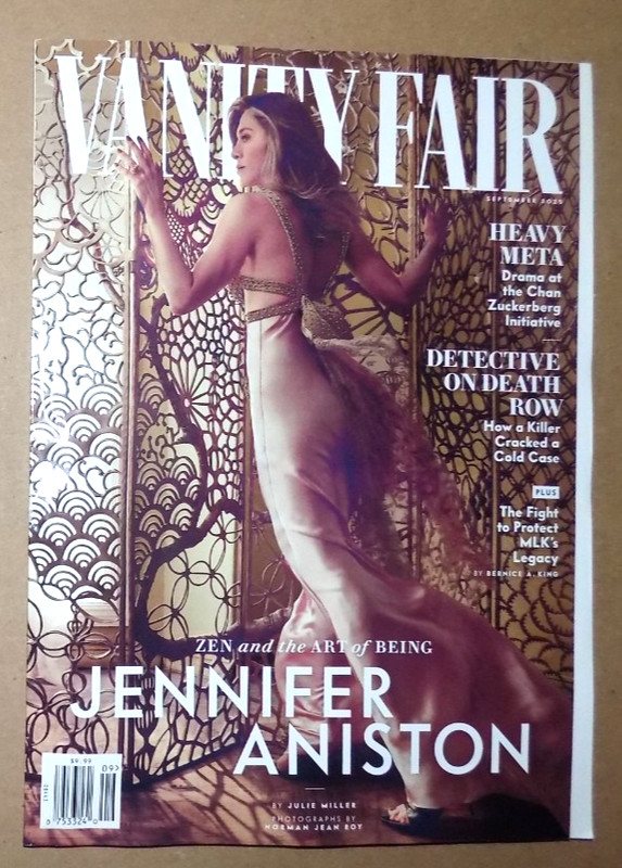 Jennifer Aniston  ZEN and the ART of BEING - VANITY FAIR MAGAZINE