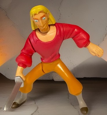 Vintage 2000 4'' Miguel The Road to Eldorado Dreamworks Figure from Burger King