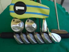 Callaway Big Bertha Mizuno Irons Driver Wood Hybrid Complete Golf Club Set Mens