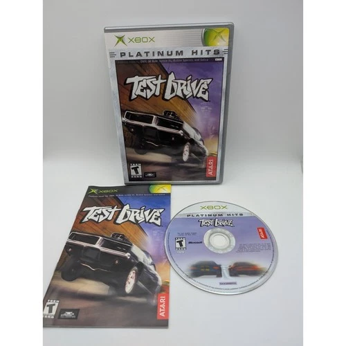 Test Drive Xbox Complete CIBnear Mint Condition, OG Original Xbox