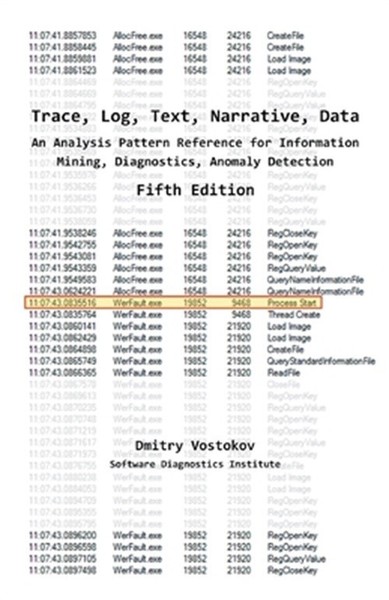 Trace, Log, Text, Narrative, Data: An Analysis Pattern Reference for Information