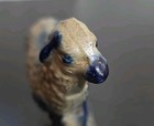 Beaumont Pottery Salt Glazed SHEEP LAMB Animal Figure York Maine — photo 3