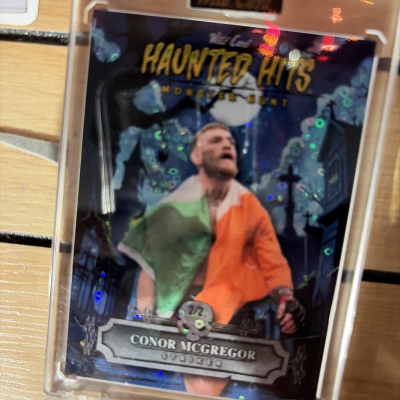 Conor Mcgregor Wild Card Haunted Hits 2/2 Numbered Card. Very Rare!!!