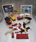 Vintage Lego Tow Truck Jeep Antique Car Camper House Trailer Set Manuel Loose!
