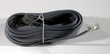 15FT Phone Line RJ11 Cable Silver