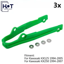 3Pcs Swingarm Chain Slider KA03703026 for Kawasaki 125 250 KX250 KX125 KX 125