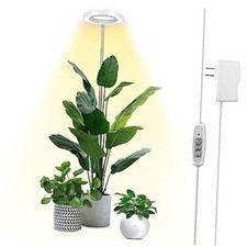Plant Grow Light, 72 LEDs Full Spectrum Grow Lights for Indoor 1 Pack White