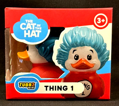 Mini Tubbz - The Cat in The Hat - Thing 1 - Rubber Duck - Approx 2