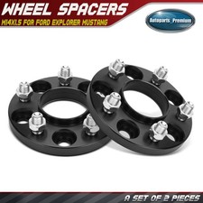 2x 5x4.5 To 5x4.5 Wheel Spacers M14x1.5 70.5mm 15 Mm For Ford Explorer Mustang