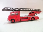 DINKY 956 'BEDFORD TURNTABLE FIRE ESCAPE ENGINE. VINTAGE. ORIGINAL. GOOD.