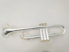 trumpet Stradivarius 180s-37 Anniversary Silver Trumpet Instrument Brass