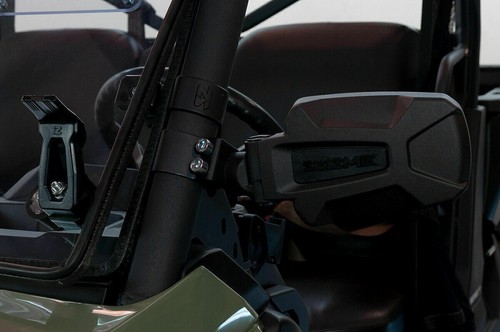 Can-Am Defender HD7 HD8 HD9 HD10 Max Front Folding Windshield 2016-2025 Seizmik - Picture 4 of 7