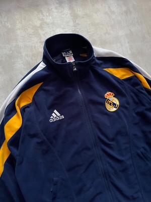 1998-99 Real Madrid Adidas Track Fleece Jacket | eBay