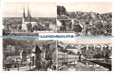 R377016 Luxembourg La Cathedrale Grund et Ville Haute Paul Kraus No 20 Multi Vie