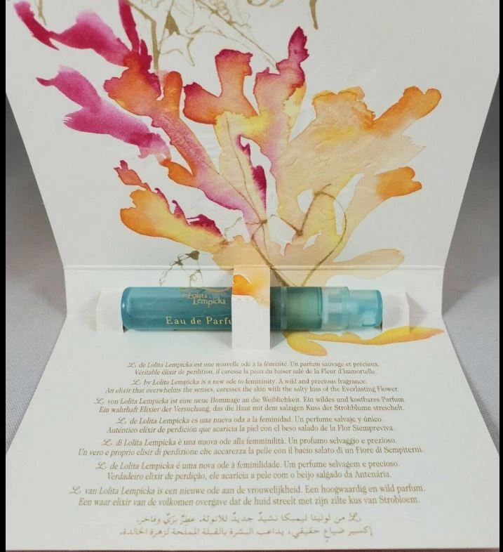 L de LOLITA LEMPICKA EDP Cardado Muestra Spray .04 OZ - LOTE DE 12 * RARO * Foto 4 de 4