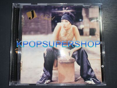 J (J.ae) 1st Album Gold CD OOP Rare J-Gold Korean Vocalist Booklet